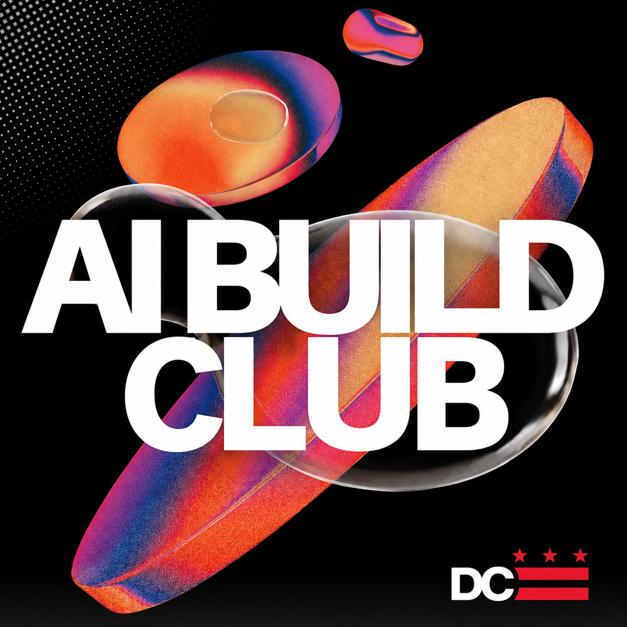 AI Build Club DC poster artwork